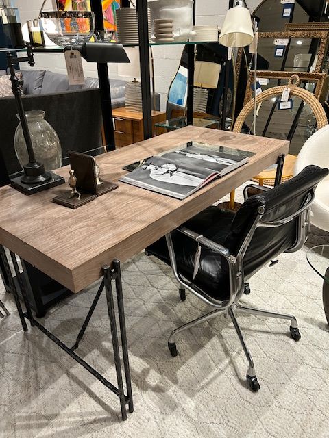 *Article Iron and Wood Mod Desk