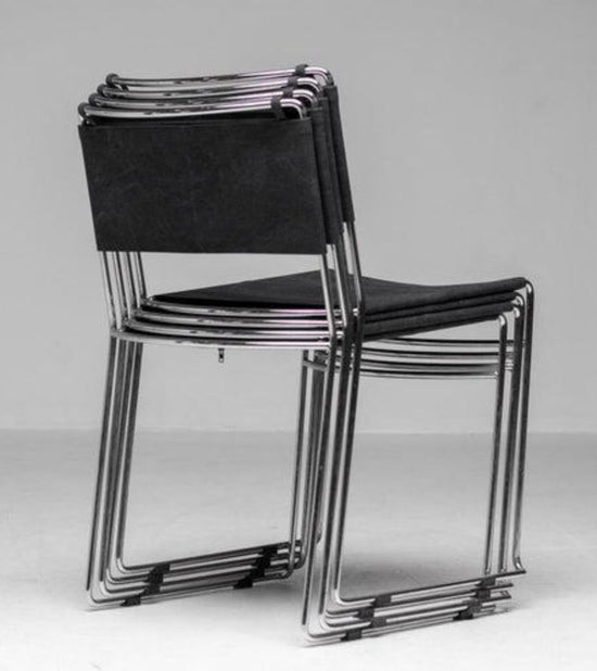 *"Delfina" Stacking Dining Chairs by Enzo Mari