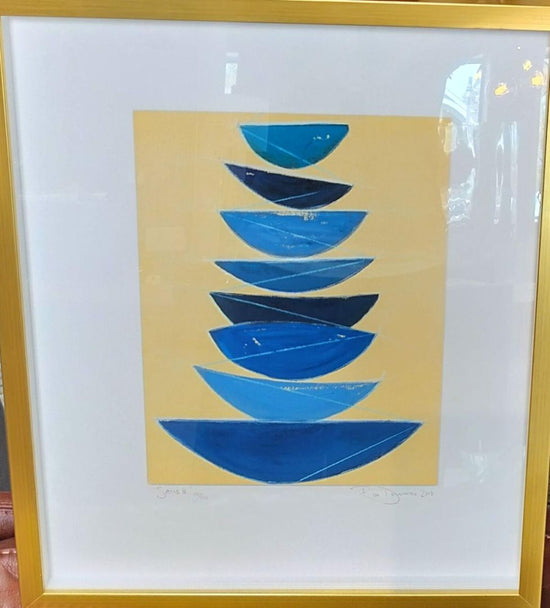 "Sails II" Signed & Numbered Lithograph 80/250 Rob Delamater (Reg. $250)