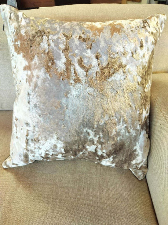 Aviva Stannof Ombre Silver/ Gold Velvet Pillow (Reg $130)