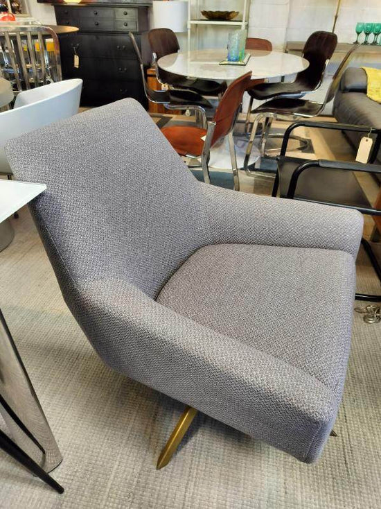 Article Spin Desert Gray Swivel Chair