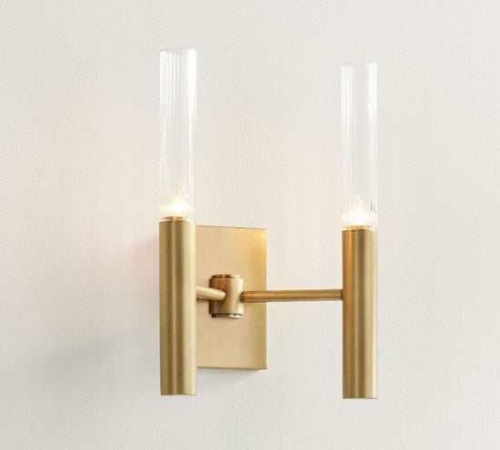 Somerset Metal Double Sconce by Pottery Barn (reg. retail $249)