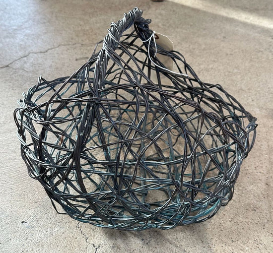 Wire Sculpture Basket Cindy Luna Artist