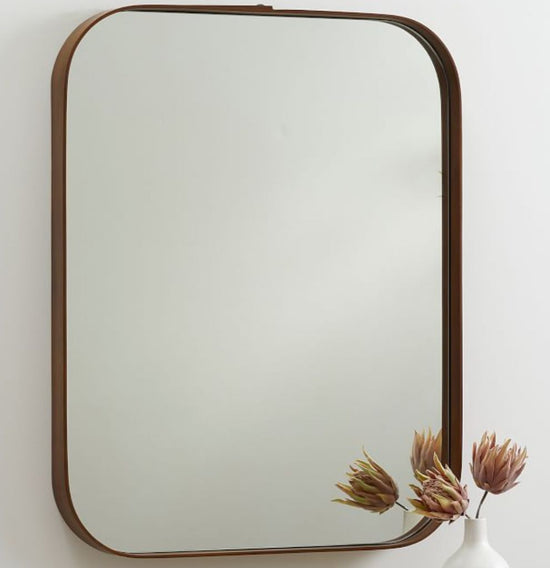 Bentwood Curved Mirror by Pottery Barn