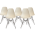 Mid-Century Modern Modernica Fiberglass Shell Chair on Eiffel Base- EACH