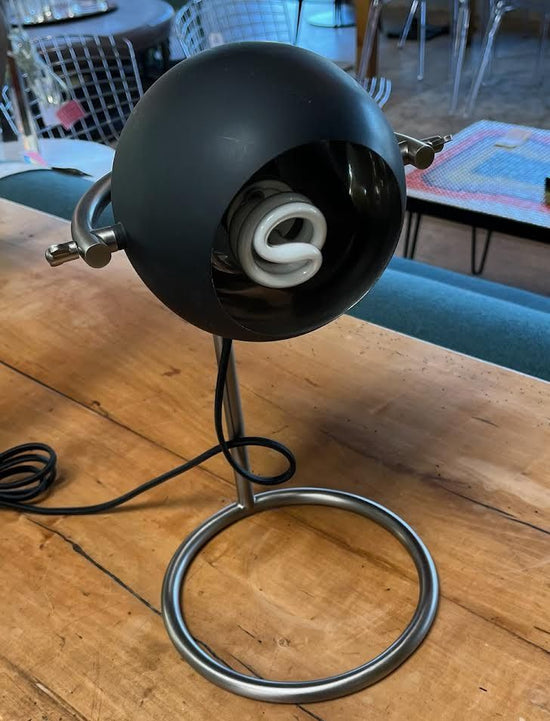 RH Teen Black Eyeball Desk Lamp