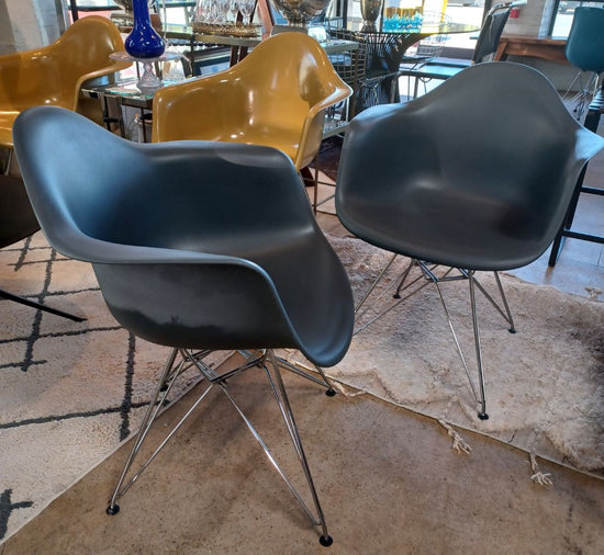 Eames Molded Plastic Armchair. Light Gray. Price EACH (Reg. $595)