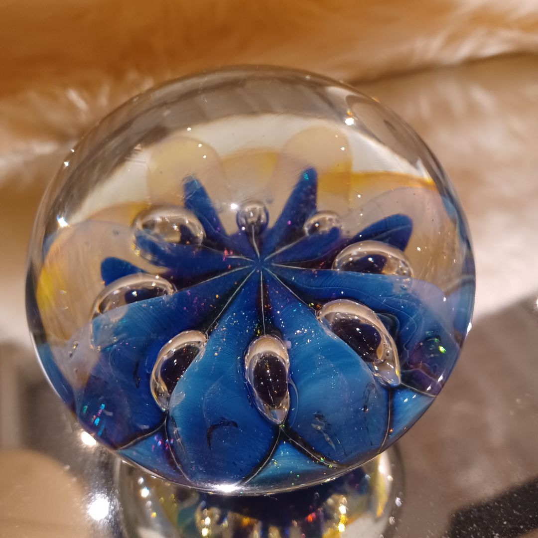 1996 Signed Murano Glass Paperweight