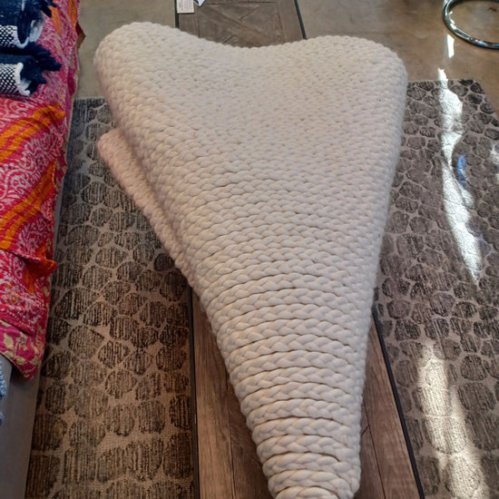 *Wool Braided Rug by Serena & Lily. ( Reg. Retail $1298)