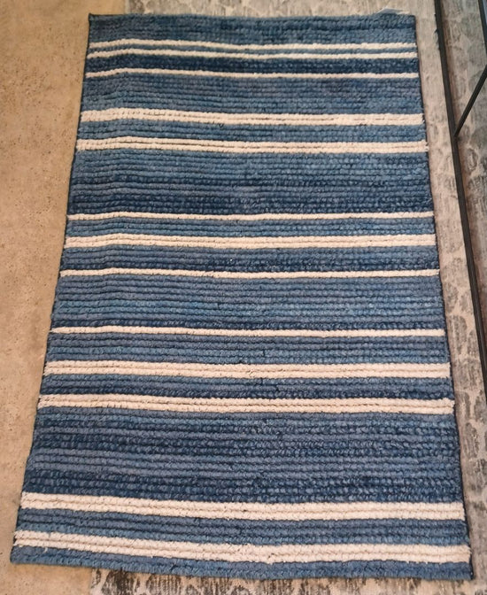 *Sea Stripe Rug by Serena & Lily. Staging Item.