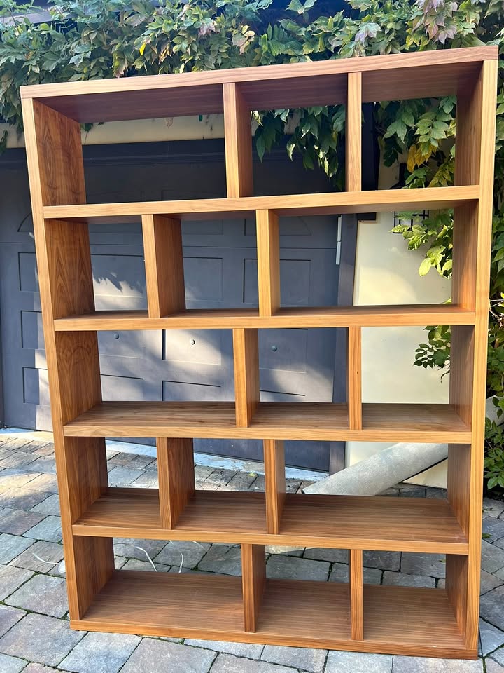 Room &amp; Board Walnut Book Case