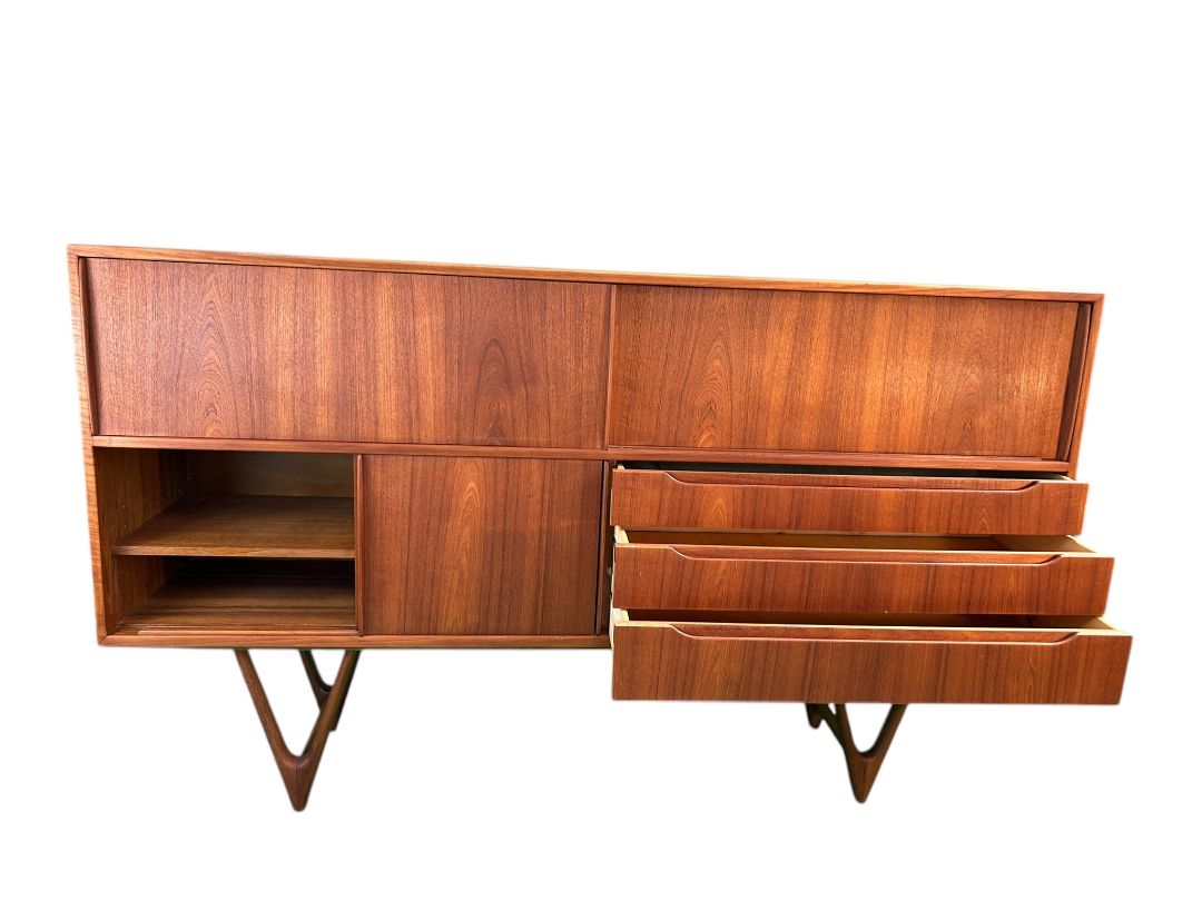 Kurt Ostervig Model 55 V leg Buffet/Sideboard