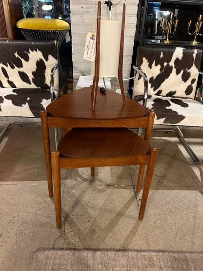 Retro Walnut Tripod Large Table