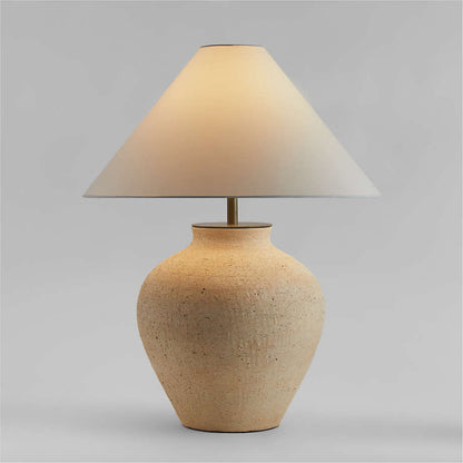 Crate &amp; Barrel Corfu Cream Table Lamp  EACH