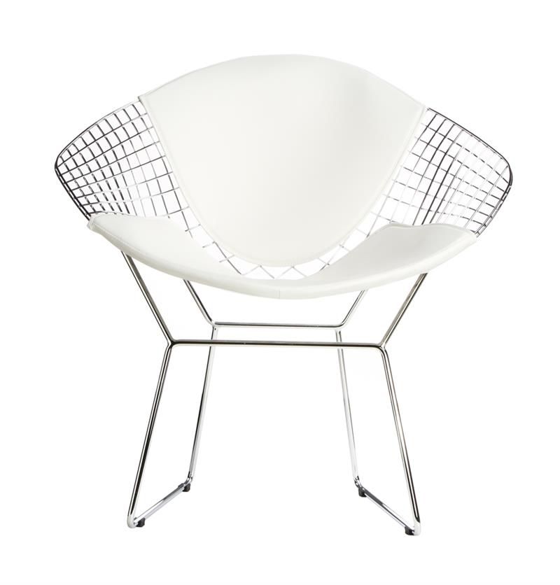 Bertoia Style Wire Diamond Chair