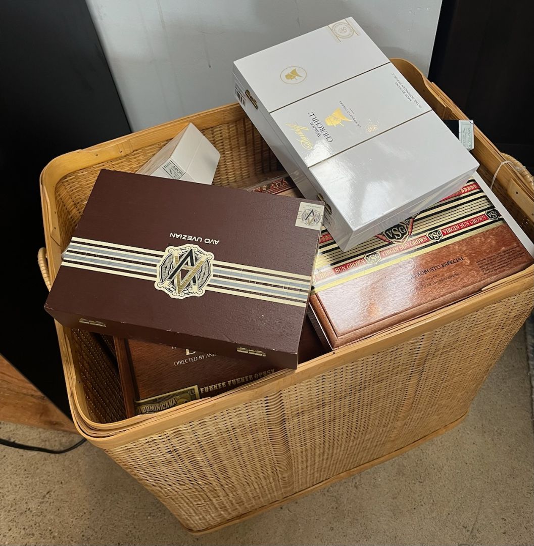 Assorted Cigar Boxes