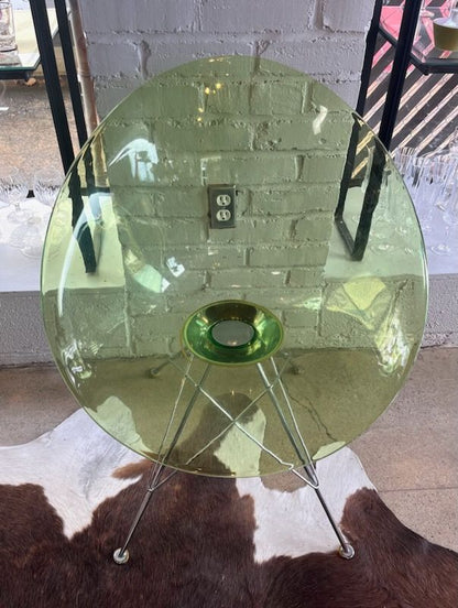 Vintage Kartell &quot;Eros&quot; Chair by Phillippe Starck, Green,   EACH