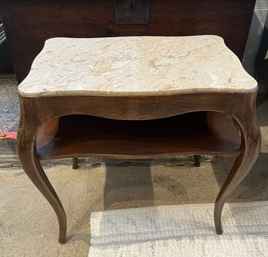 Vintage Serpentine Side Table