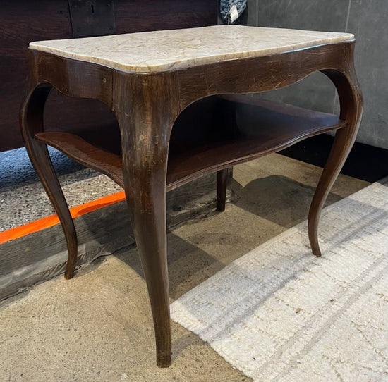 Vintage Serpentine Side Table
