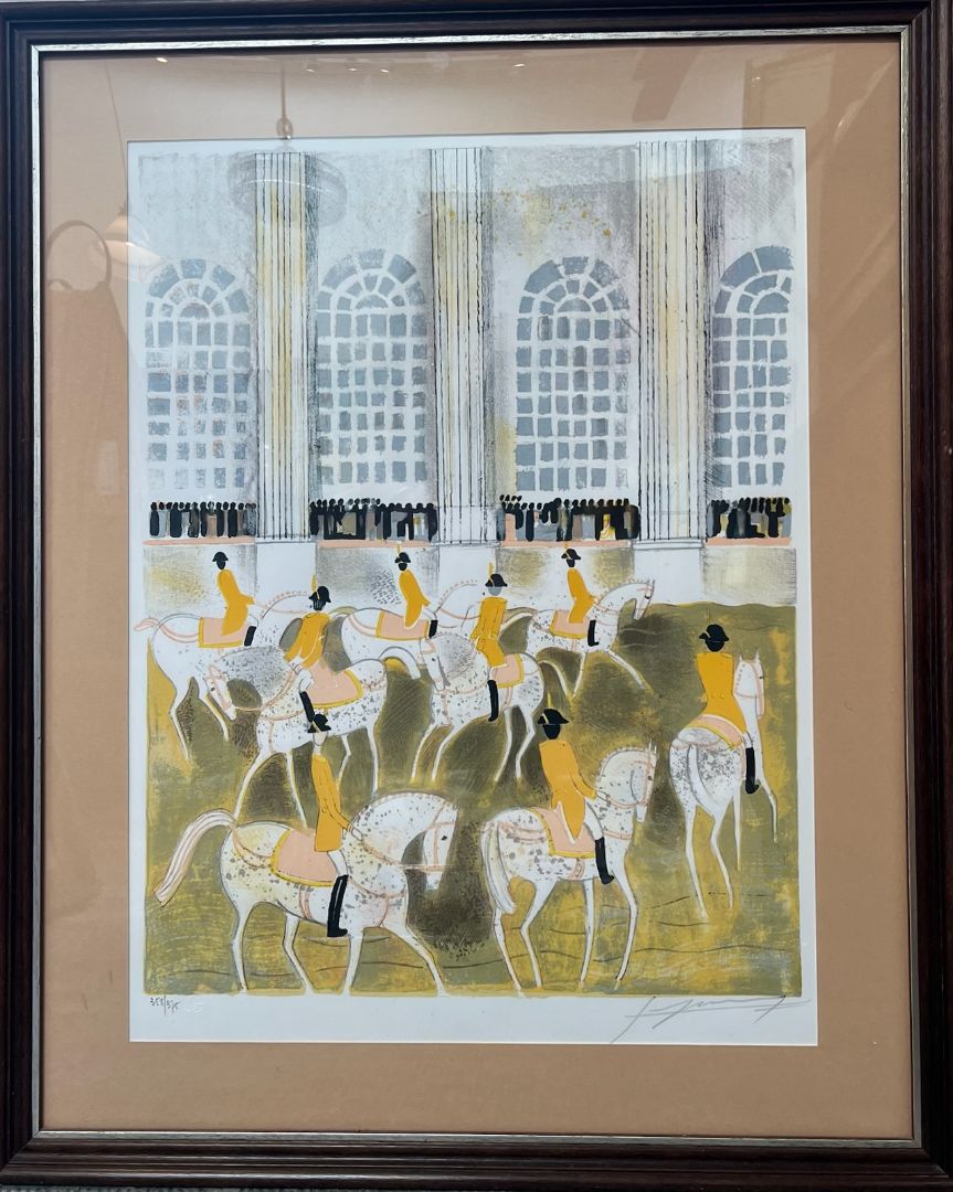 Original Signed &amp; Numbered Claude Grosperrin Lithograph