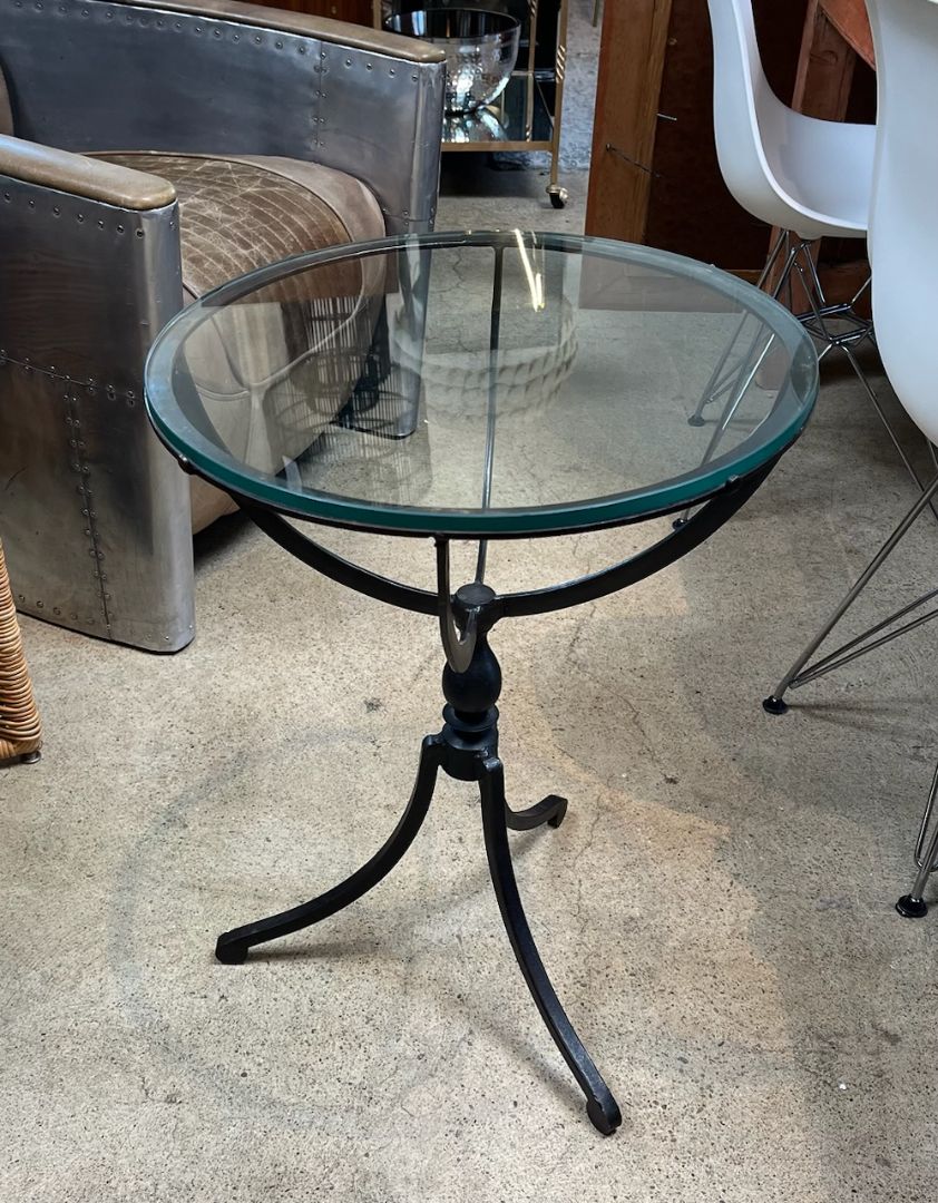 Vintage Cast Iron Side/Accent Table