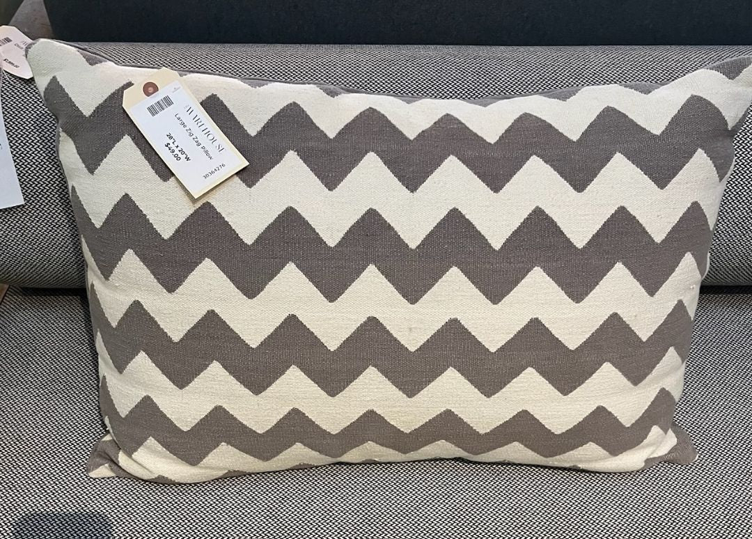 *Large Zig Zag Pillow