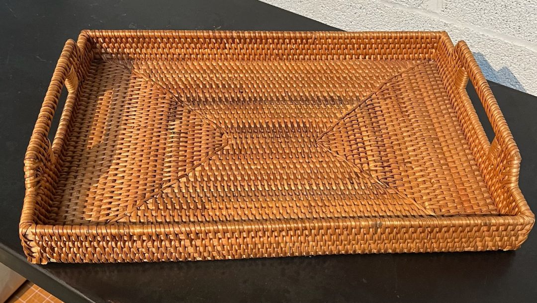 Hand Woven Rattan Serving Tray