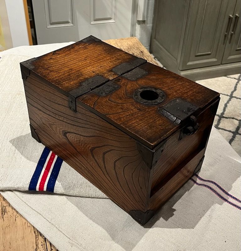 Antique Japanese Writing Cabinet