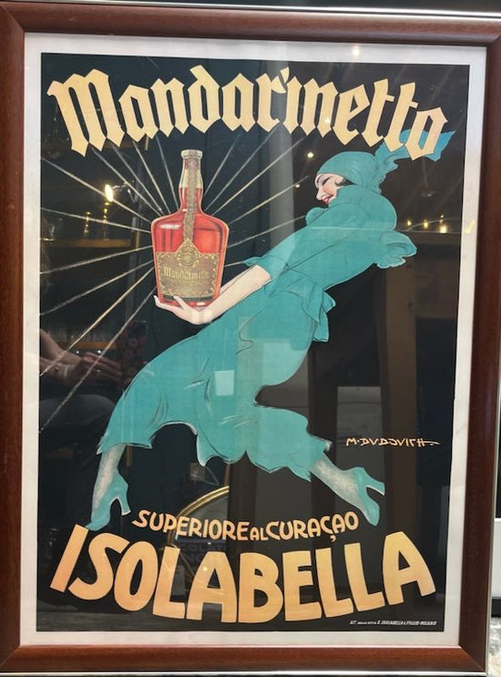 Vintage Mandarinetto Isobella Collectable Poster Print
