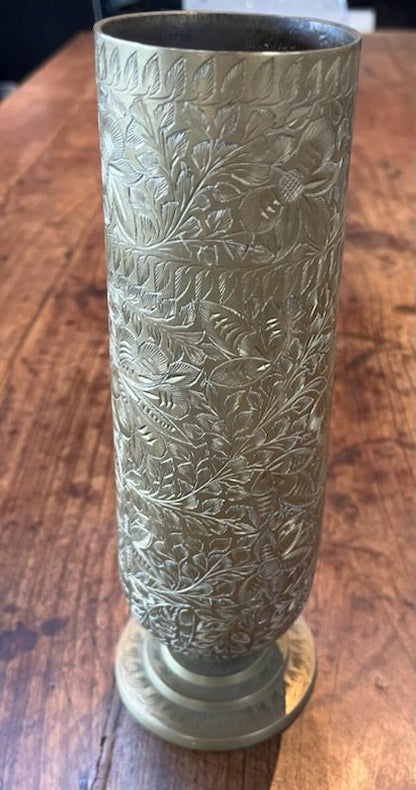 Solid Brass Table Top Vases