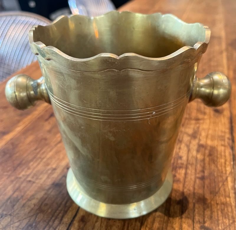 Solid Brass Table Top Vases