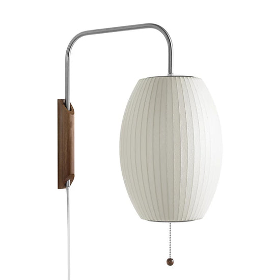 Nelson Cigar Bubble Wall Sconce by George Nelson for Herman Miller