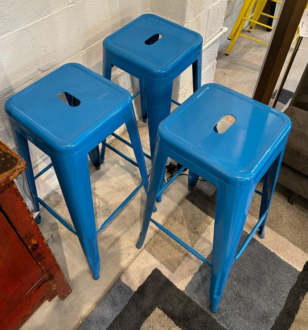 Outdoor/Indoor Metal Bar Stools  EACH