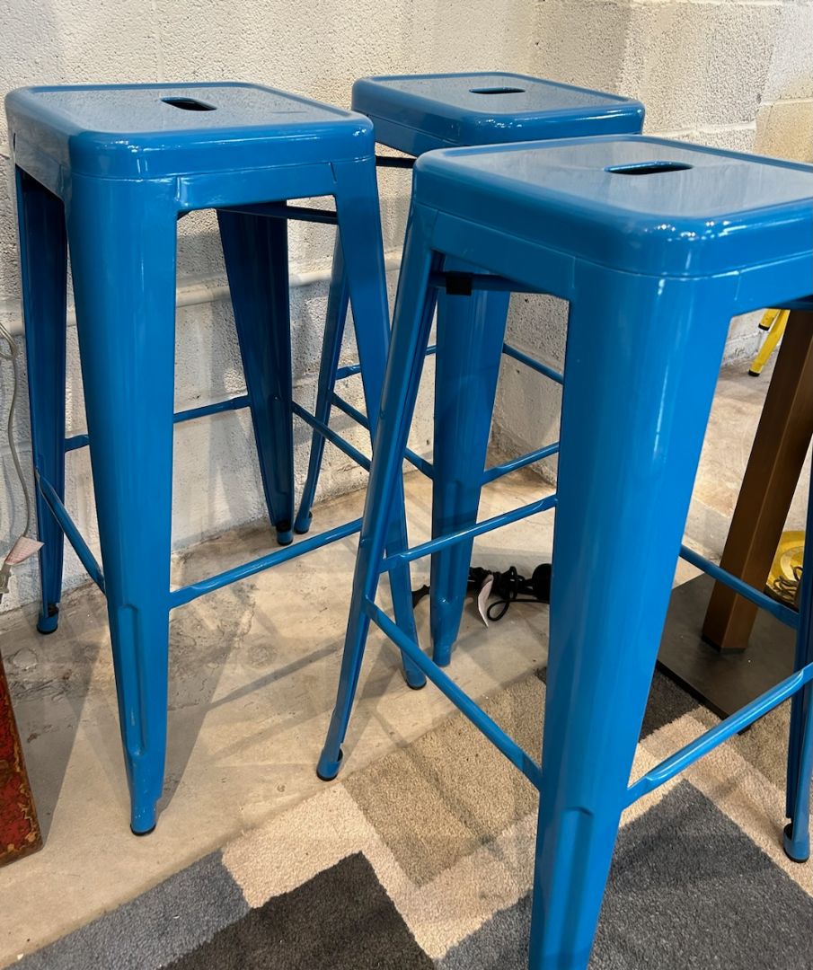 Outdoor/Indoor Metal Bar Stools  EACH