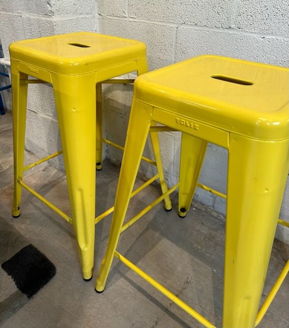 Tolix Outdoor/Indoor Metal Counter Stools  EACH