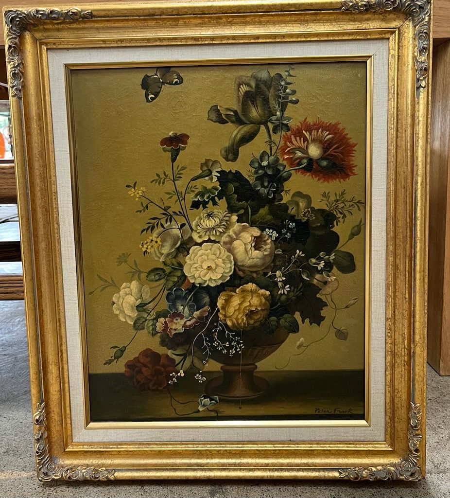 *Vintage Floral Still Life by Peter Frank