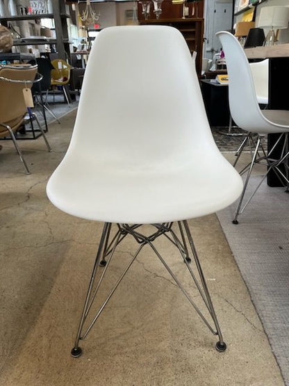 Eames Molded Plastic Chairs  (2 Arm and 4 Side chairs)