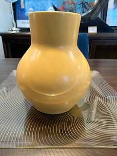 Pottery Barn Vase in MCM Sunflower Yellow