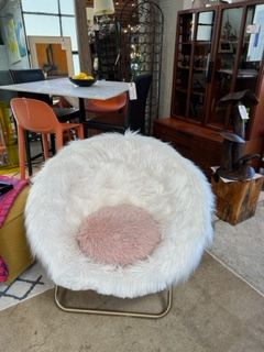 Pottery Barn Himalayan Fur Chair