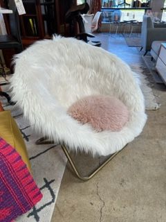 Pottery Barn Himalayan Fur Chair