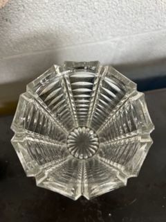 Vintage Jarron Art Cut Crystal Vase