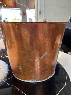 Arteriors Hammered Metal Bucket