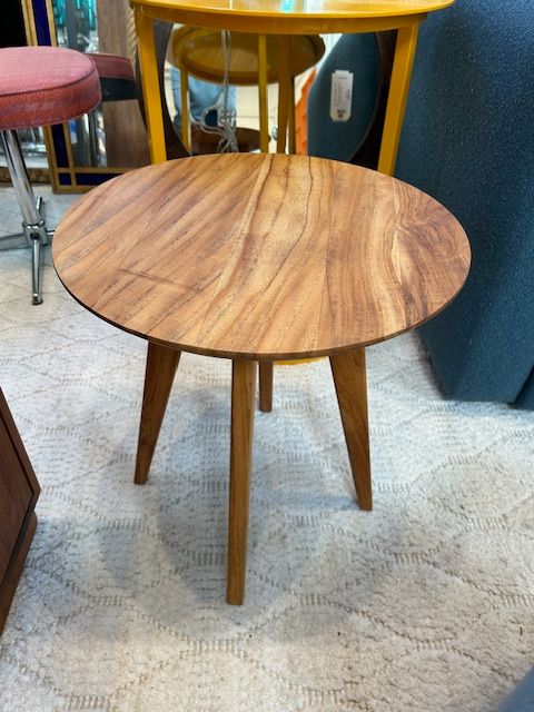 Knoll Teak Indoor/Outdoor Wood Accent Table