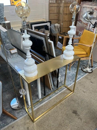 Petite Brass Console