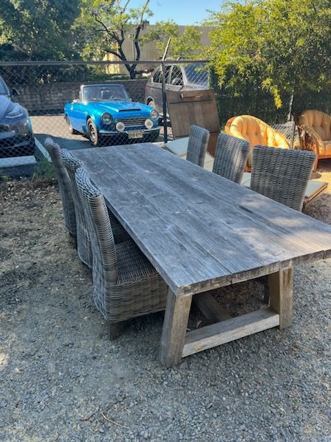 RH Outdoor Dining Table