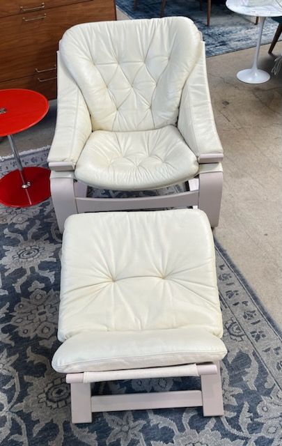 Vintage Kroken Armchair and Ottoman