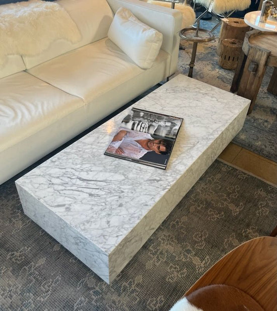 RH Plinth Coffee Table