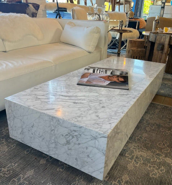 RH Plinth Coffee Table