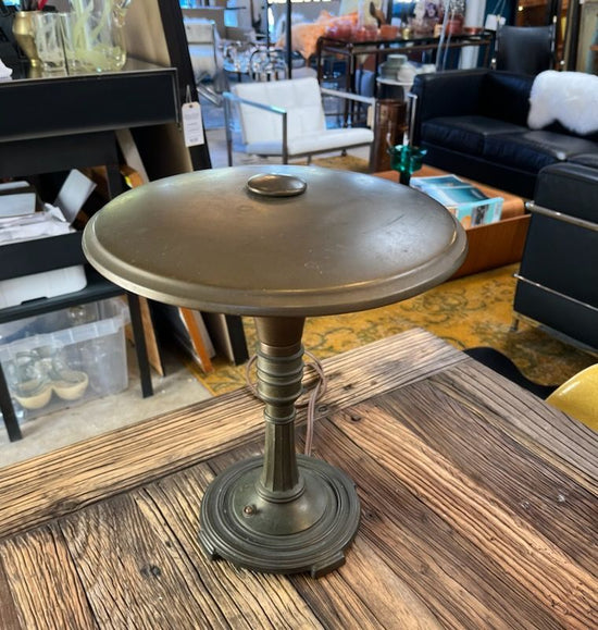 Vintage Brass Sight Light Table/Desk Lamp