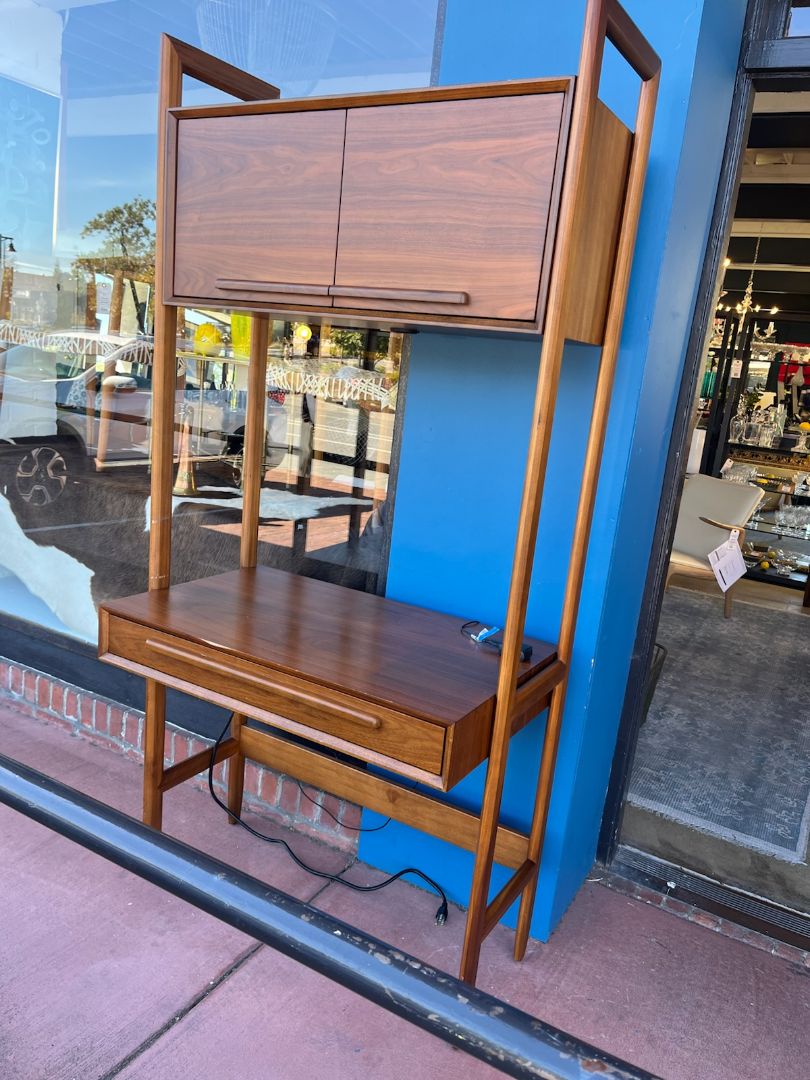 Crate &amp; Barrel Tate Desk &amp; Bookcase